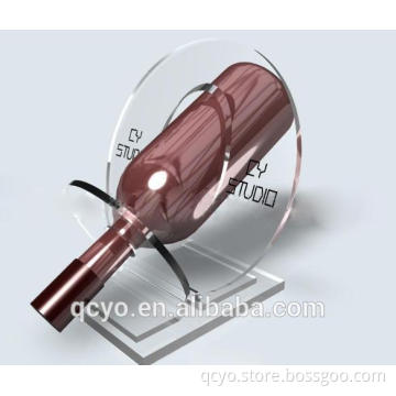 newest design magnetic floating rotating wine bottle display